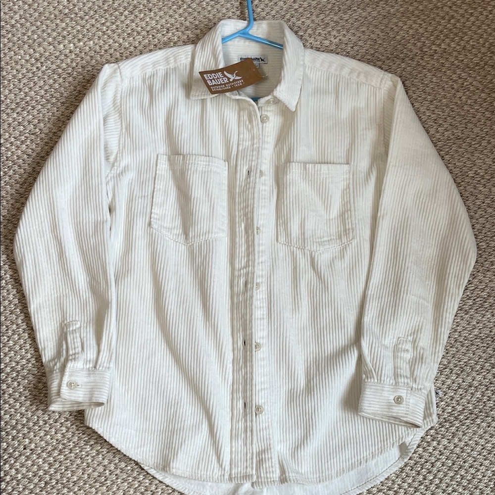 NWT Eddie Bauer | Corduroy Shacket